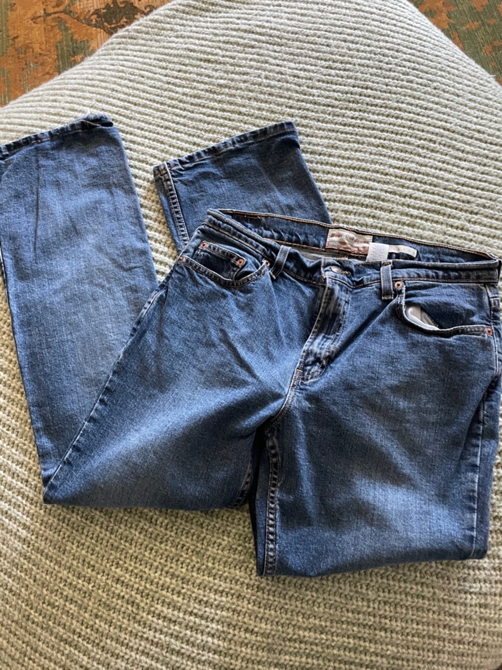 Old Navy Women's Boot Cut Jeans - Medium Blue Denim
